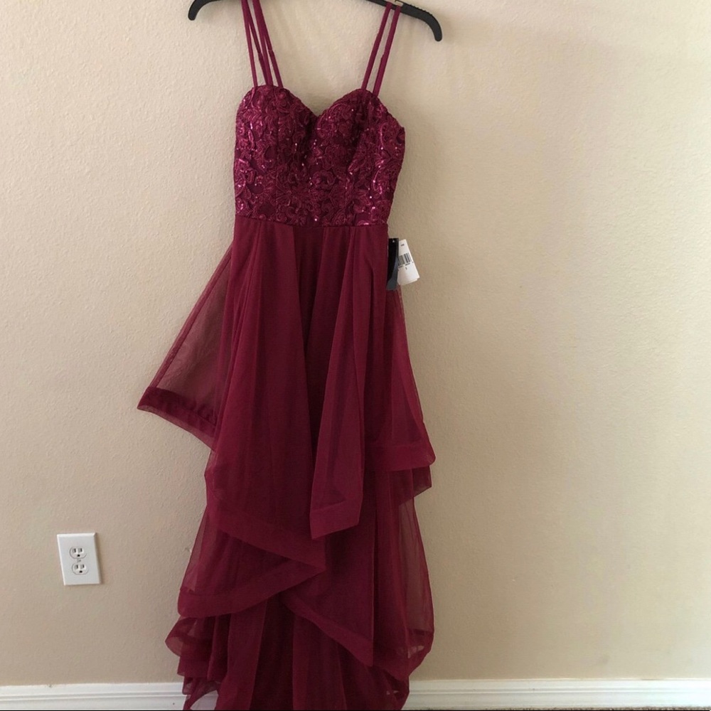🍷 colored prom dress